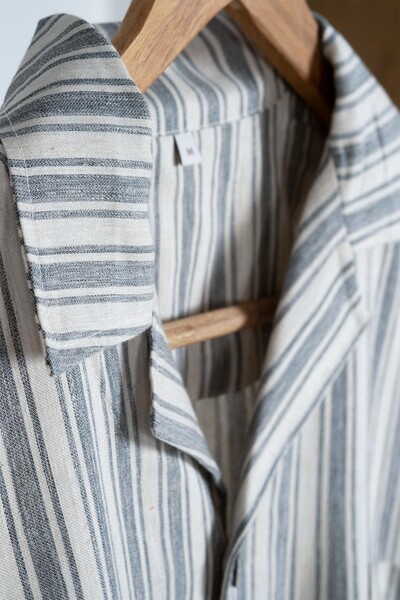 ECOCOTTON - Ecocotton Ala Organic Cotton Linen Men's Pyjamas Set (1)