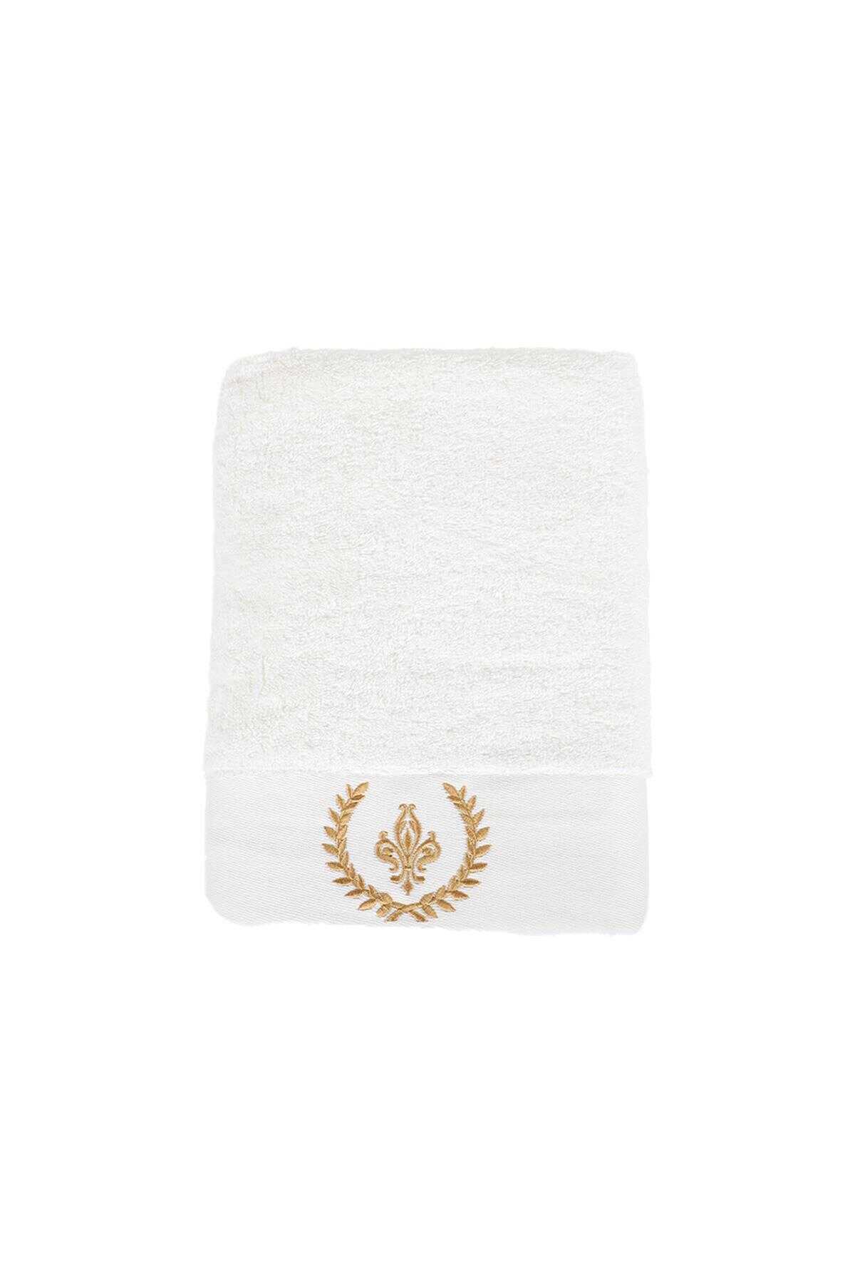 Ecocotton Aslışah Organic Cotton Embroidered Men's Face Towel 50x90 cm