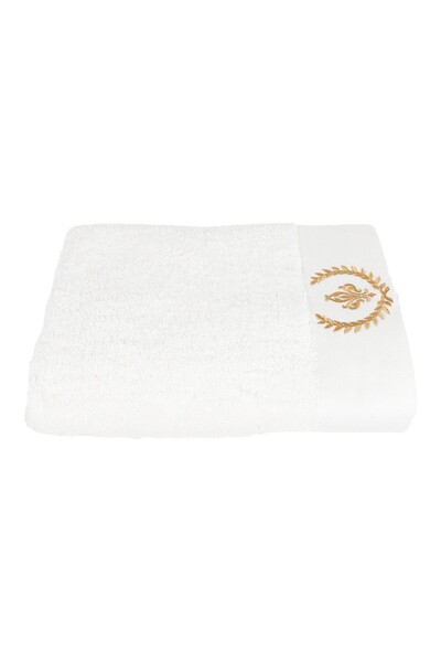 ECOCOTTON - Ecocotton Aslışah Organic Cotton Embroidered Men's Face Towel 50x90 cm (1)