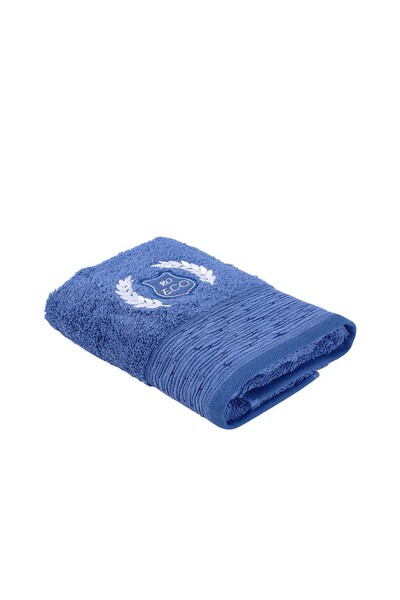 ECOCOTTON - Ecocotton Derin Organic Cotton Embroidered Men's Face Towel 50x90 cm