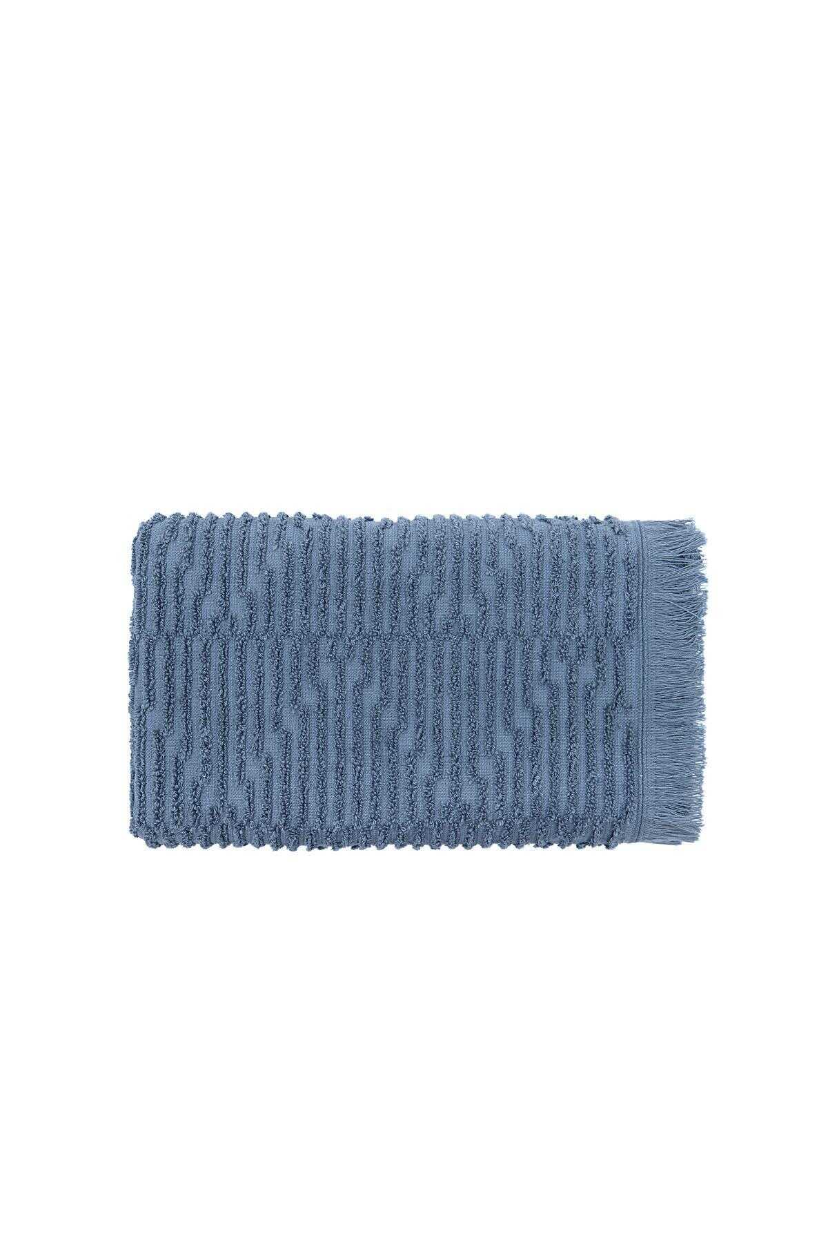 Greenblack Anisa Cotton Jacquard Hand Towel 30X50 cm