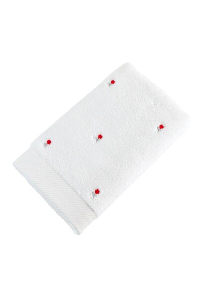 HOBBY - Hobby Lubow Rose Cotton Face Towel (1)
